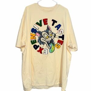 Cream Graphic T-Shirt